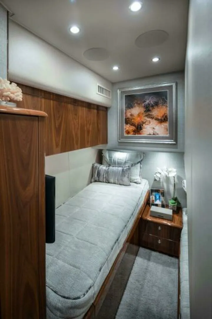 Slide: The Image of Viking 58 Convertible Stateroom 2026 Viking 58 Convertible - 7657356