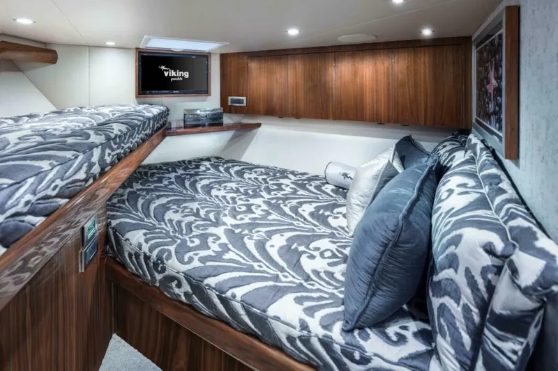 Slide: The Image of Viking 58 Convertible Forward Berth 2026 Viking 58 Convertible - 6844201
