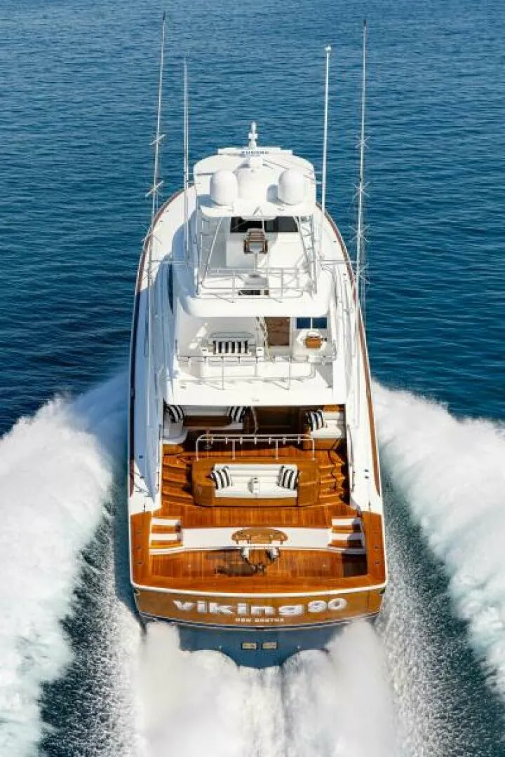 Slide: The Image of Viking 90 Sky Bridge - Running Transom 2027 Viking 90 Sky Bridge - 6844548
