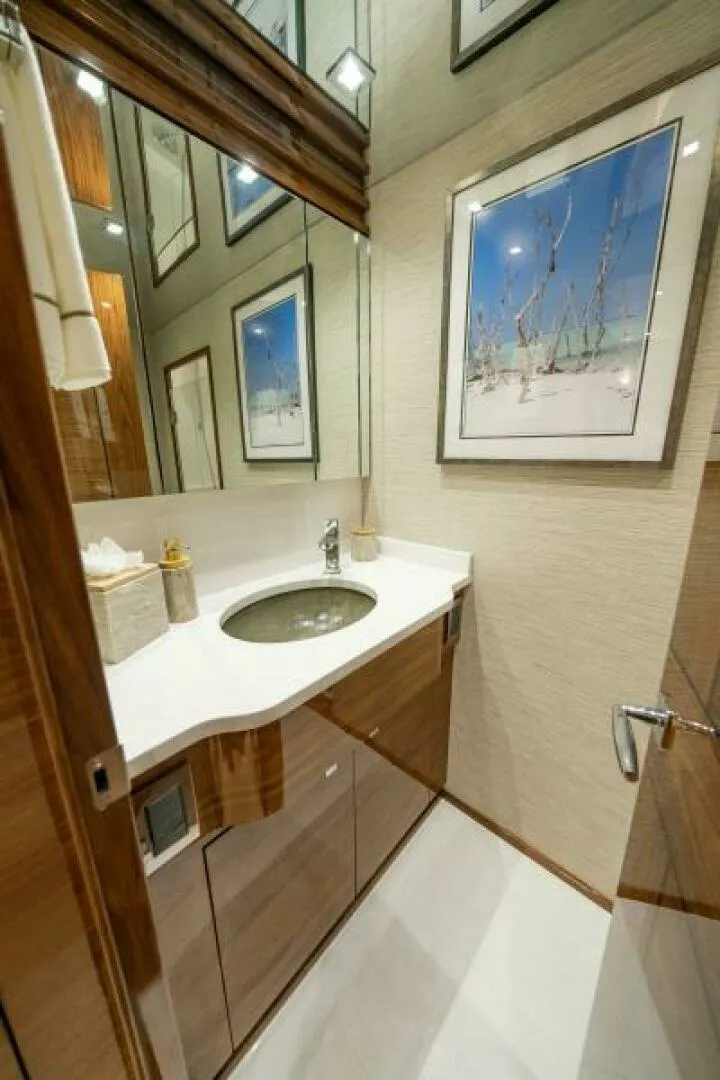 Slide: The Image of Viking 90 Sky Bridge - Ensuite Head 2027 Viking 90 Sky Bridge - 7657197