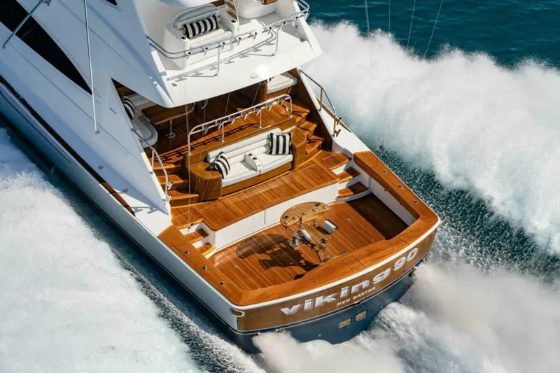 Slide: The Image of Viking 90 Sky Bridge - Running Shot 2027 Viking 90 Sky Bridge - 6844549