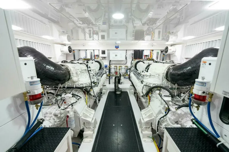 Slide: The Image of Viking 90 Convertible - Engine Room 2027 Viking 90 Convertible - 6844558