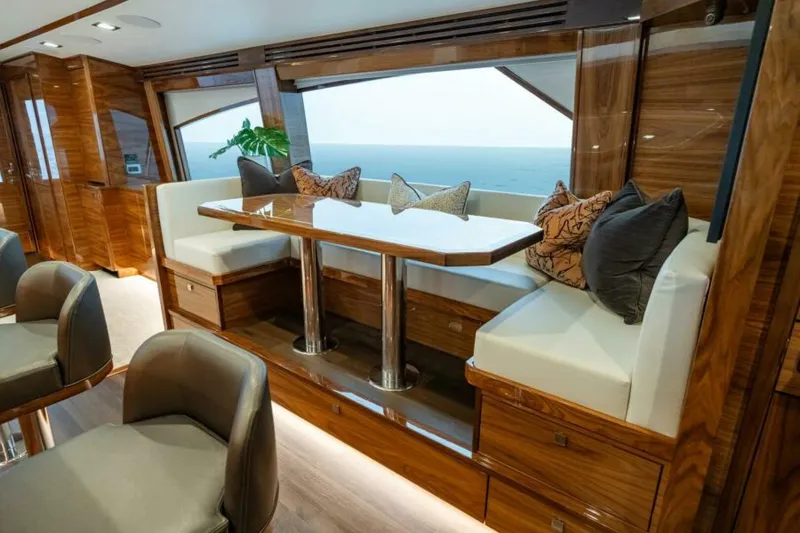 Slide: The Image of Viking 82 Convertible - Dinette 2027 Viking 82 Convertible - 6844600