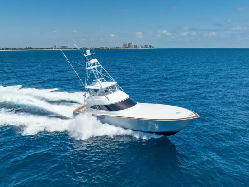Slide: The Image of Viking 74 Convertible - Running Exterior Profile 2027 Viking 74 Convertible - 6844625