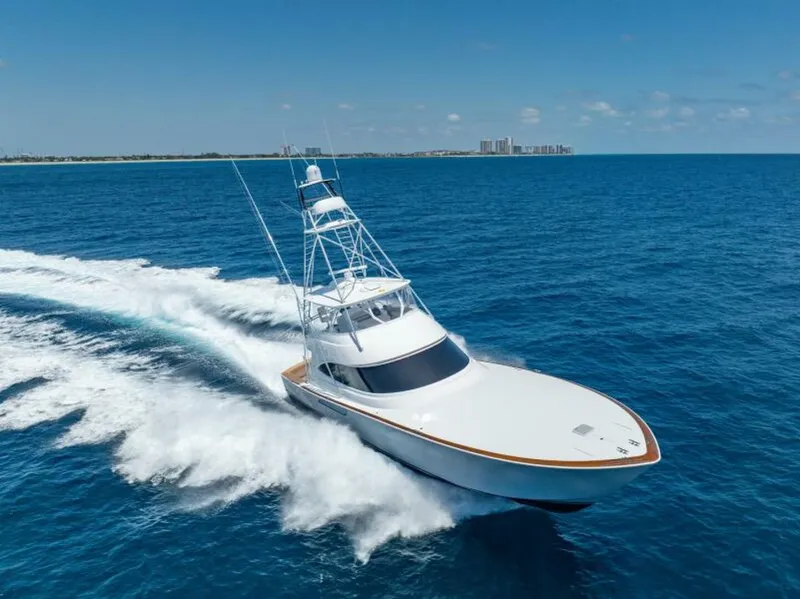 Slide: The Image of Viking 74 Convertible - Running Exterior Profile 2027 Viking 74 Convertible - 6844626