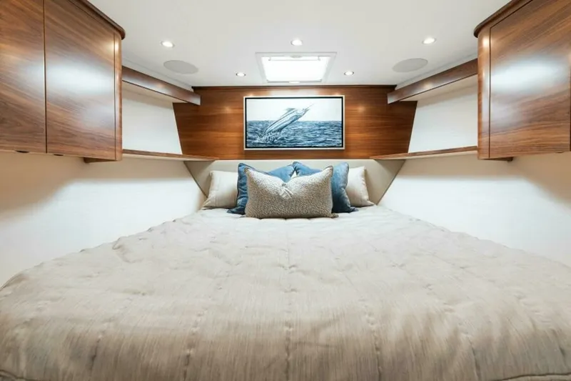 Slide: The Image of Viking 74 Convertible - Forward VIP Stateroom 2027 Viking 74 Convertible - 7657287