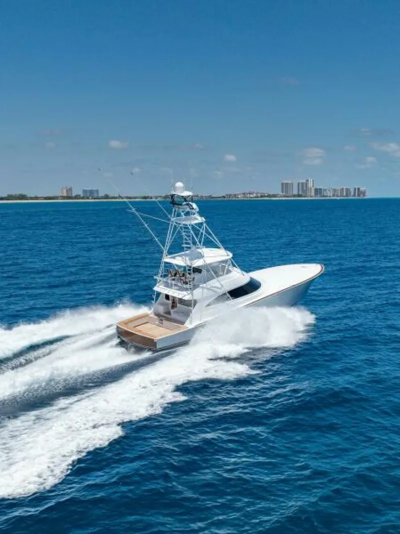Slide: The Image of Viking 74 Convertible - Running Exterior Profile 2027 Viking 74 Convertible - 6844623