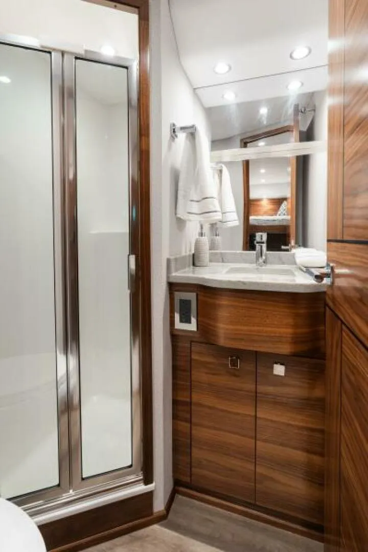 Slide: The Image of Viking 74 Convertible - Crew Stateroom Ensuite Head 2027 Viking 74 Convertible - 6844647