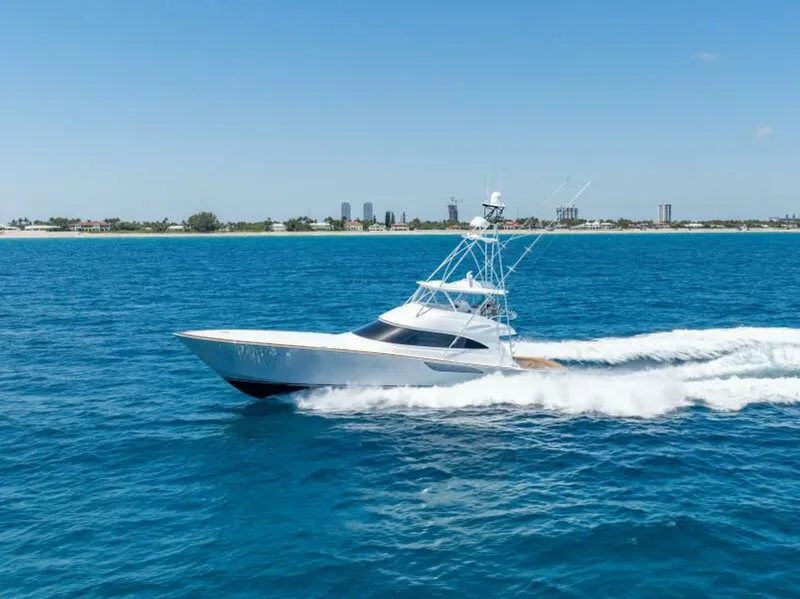 Slide: The Image of Viking 74 Convertible - Running Exterior Profile 2027 Viking 74 Convertible - 6844622