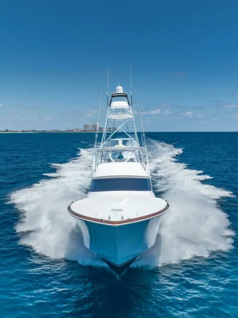 Slide: The Image of Viking 74 Convertible - Running Exterior Profile 2027 Viking 74 Convertible - 6844620