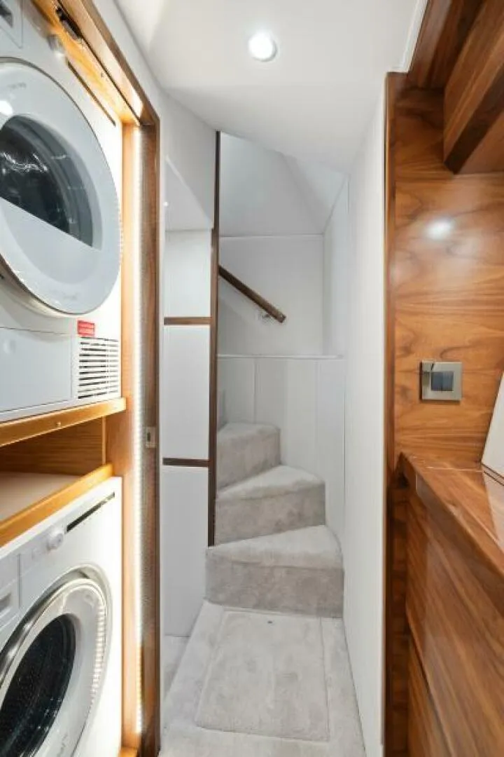 Slide: The Image of Viking 74 Convertible - Laundry Closet 2027 Viking 74 Convertible - 6844642