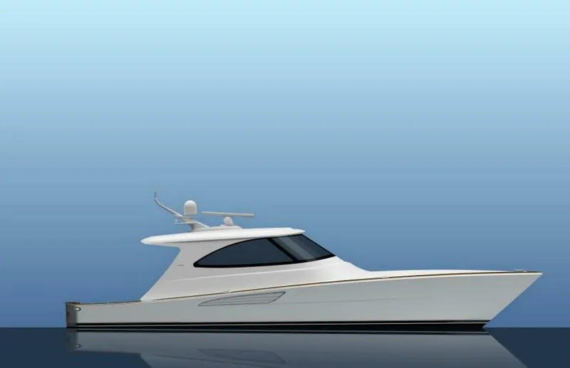 The Image of Viking 64 Sport Coupe - Profile Rendering 2027 Viking 64 Sport Coupe - 6844736