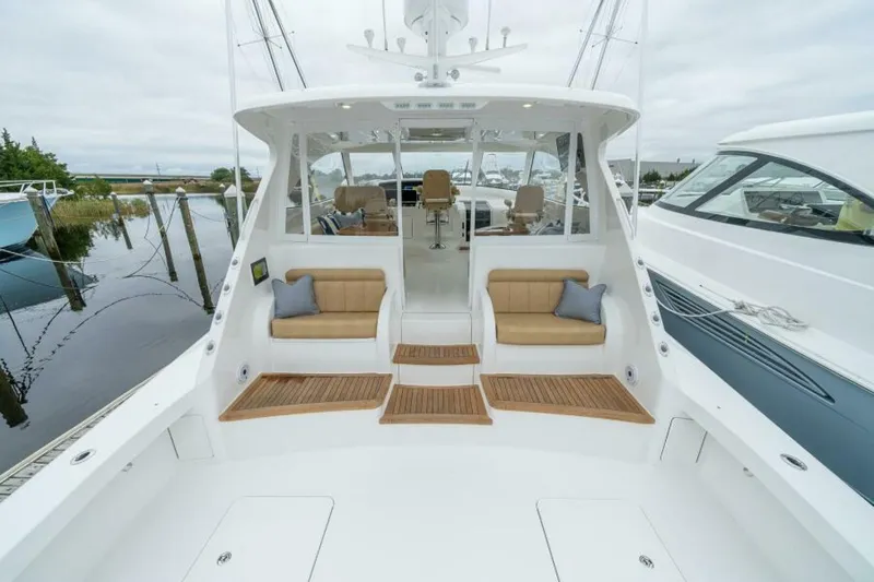 Slide: The Image of Viking 54 Sport Coupe - Mezzanine and Cockpit 2027 Viking 54 Sport Coupe - 6844795
