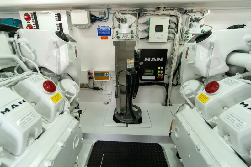 Slide: The Image of Viking 54 Sport Coupe - Engine Room 2027 Viking 54 Sport Coupe - 6844797