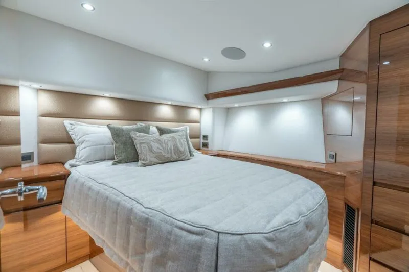 Slide: The Image of Viking 54 Convertible - Master Stateroom 2027 Viking 54 Convertible - 6844821