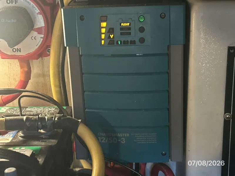 Slide: The Image of 40' Mainship battery charger - 6848091