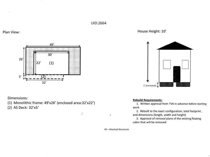 Slide: The Image of Custom 22 x 30 Floating Cabin - Approx 660sqft 2000 - 6852281