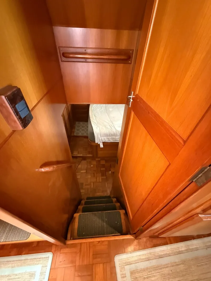 Slide: The Image of DeFever 49 Stairs Master Stateroom - 7404434