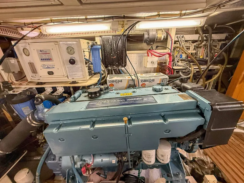 Slide: The Image of DeFever 49 Starb Engine & Watermaker - 7404458