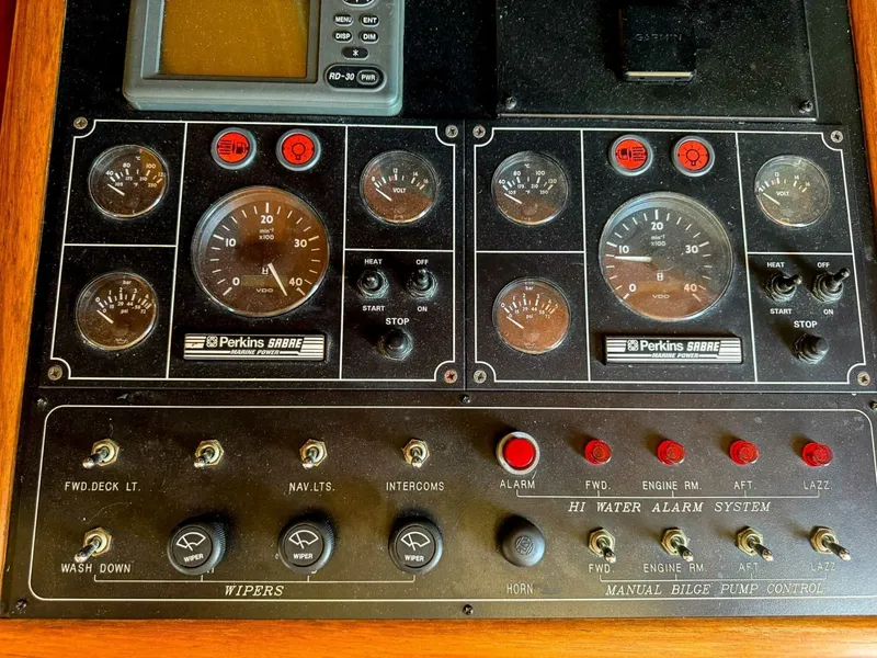 Slide: The Image of DeFever 49 Engine Gauges - 7404426