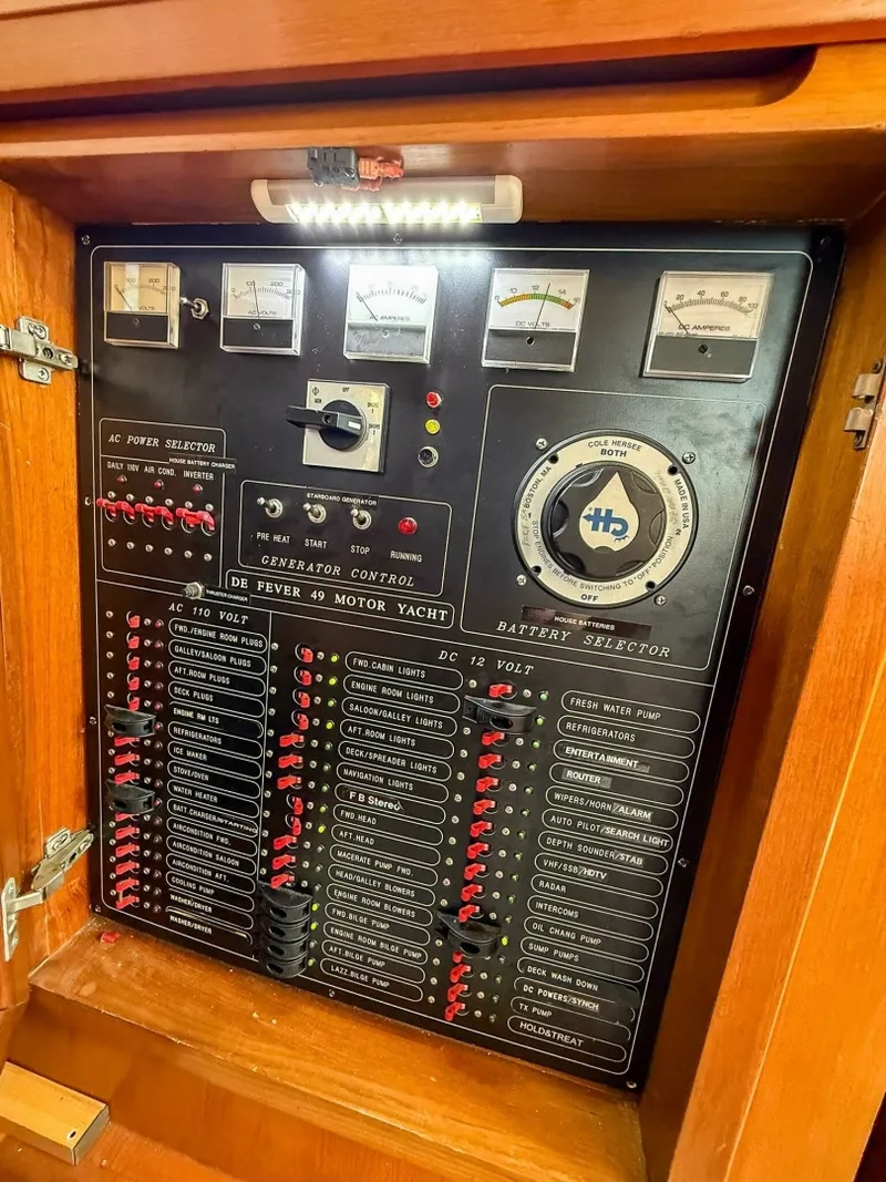 Slide: The Image of DeFever 49 Electrical Panel - 7404433