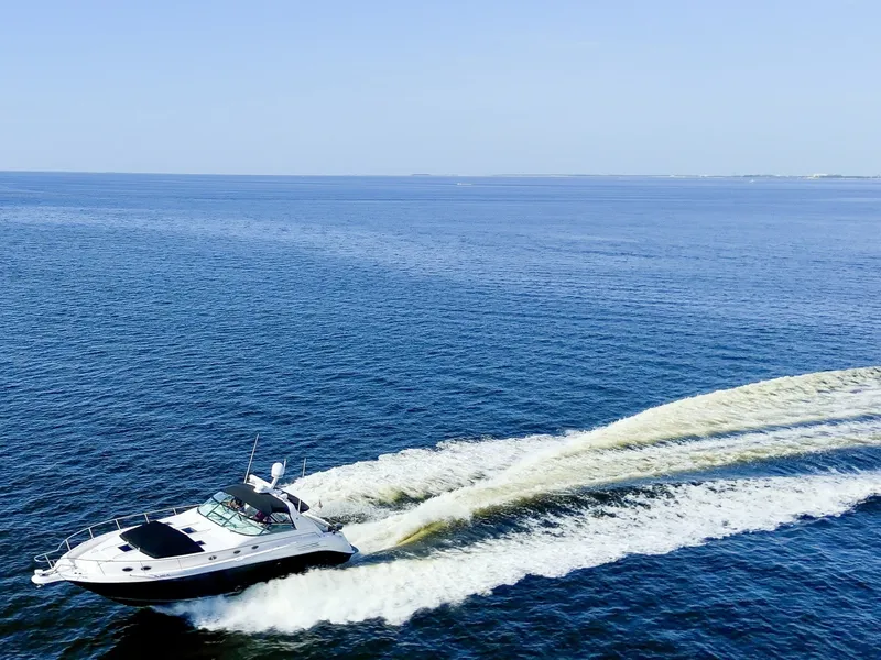 Slide: The Image of Sea Ray 450 Sundancer 1997 - 6885681
