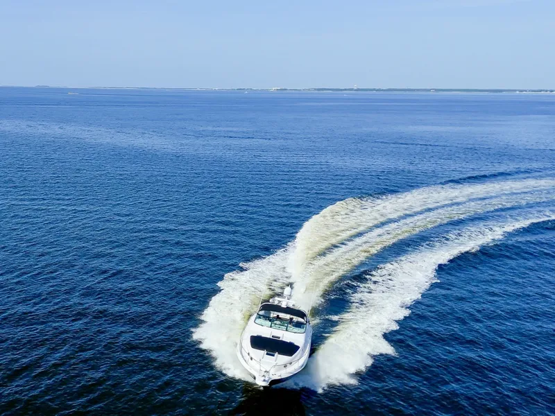 Slide: The Image of Sea Ray 450 Sundancer 1997 - 6885682