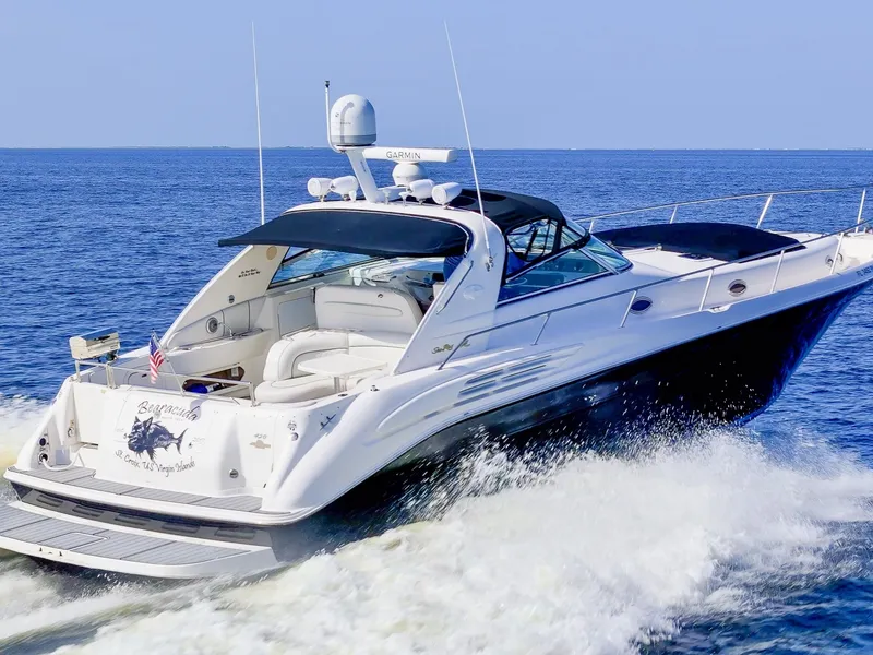 Slide: The Image of Sea Ray 450 Sundancer 1997 - 6885691