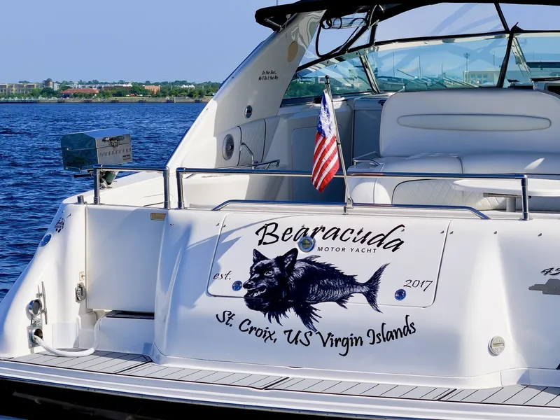 Slide: The Image of Sea Ray 450 Sundancer 1997 - 6885675