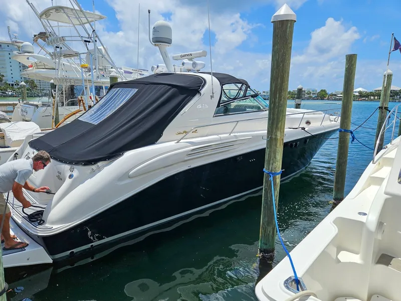 Slide: The Image of Sea Ray 450 Sundancer 1997 - 7090834