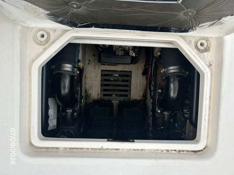 Slide: The Image of 30' Pursuit engine room access2 - 6868755