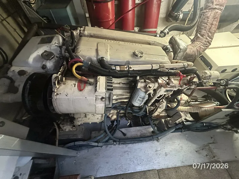 Slide: The Image of 48' Hatteras starboard main engine1 - 6885929
