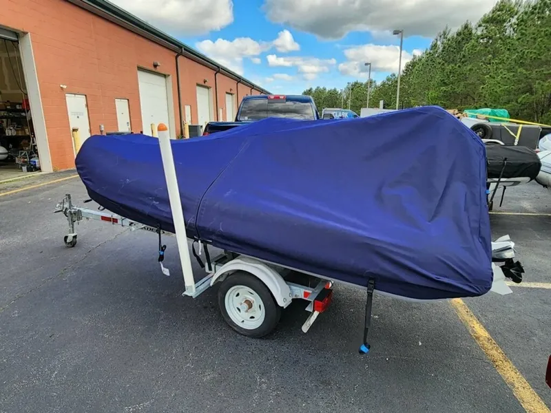 Slide: The Image of 48' Hatteras tender covered - 6885939