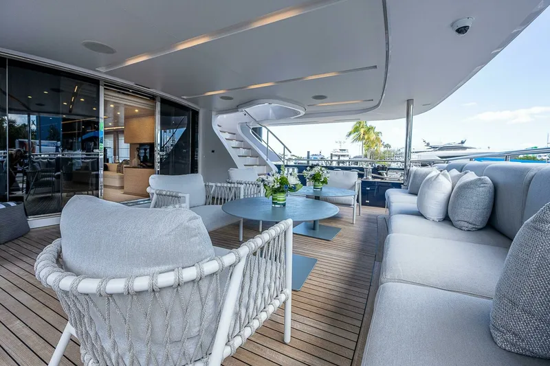 Slide: The Image of Benetti 132 - Cofina - Exterior Aft Deck 2016 Benetti 132 Motor Yacht - Cofina - 6888145