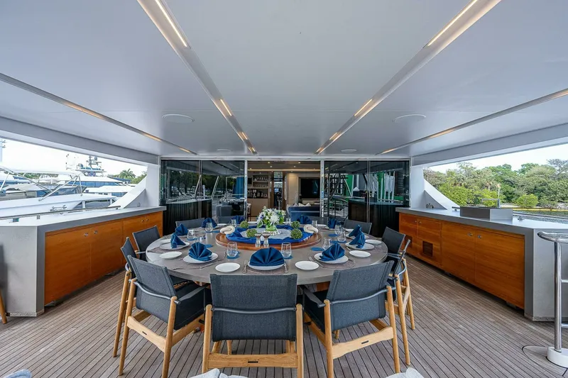 Slide: The Image of Benetti 132 - Cofina - Exterior Aft Deck 2016 Benetti 132 Motor Yacht - Cofina - 6888171
