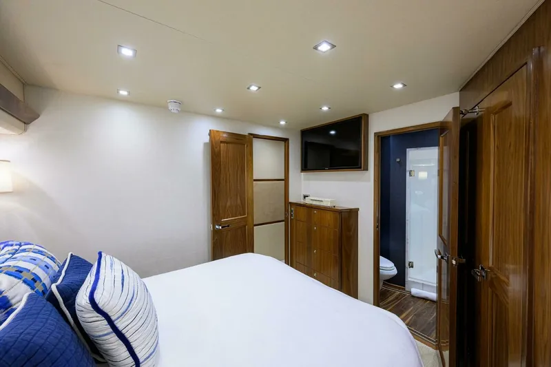 Slide: The Image of Viking 92 CHINA TIME - Starboard Guest Stateroom 2020 Viking 92 Convertible CHINA TIME - 6888664