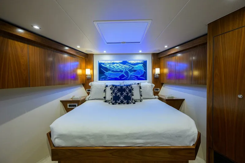 Slide: The Image of Viking 92 CHINA TIME - Forward Stateroom 2020 Viking 92 Convertible CHINA TIME - 6888652