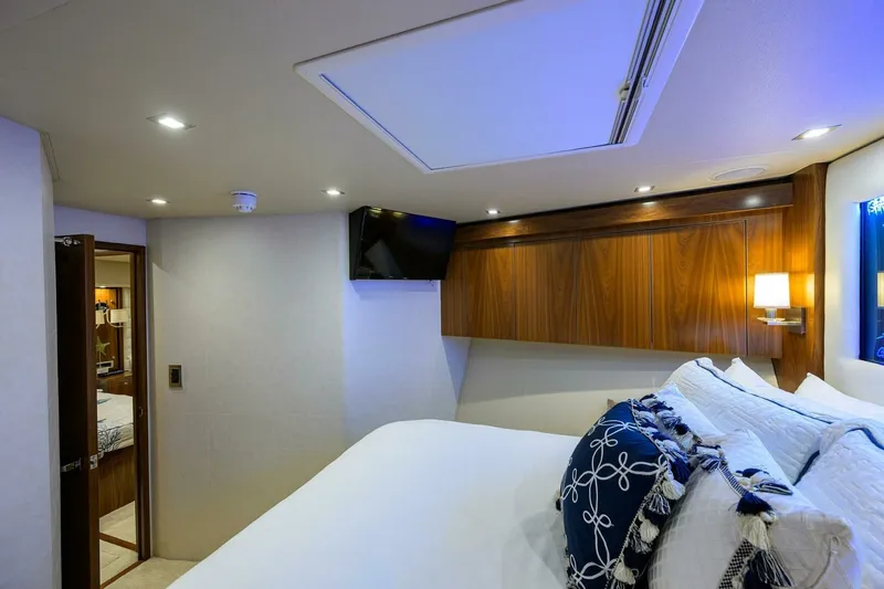 Slide: The Image of Viking 92 CHINA TIME - Forward Stateroom 2020 Viking 92 Convertible CHINA TIME - 6888653