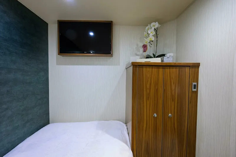 Slide: The Image of Viking 92 CHINA TIME - Mid Port Guest Stateroom 2020 Viking 92 Convertible CHINA TIME - 6888660