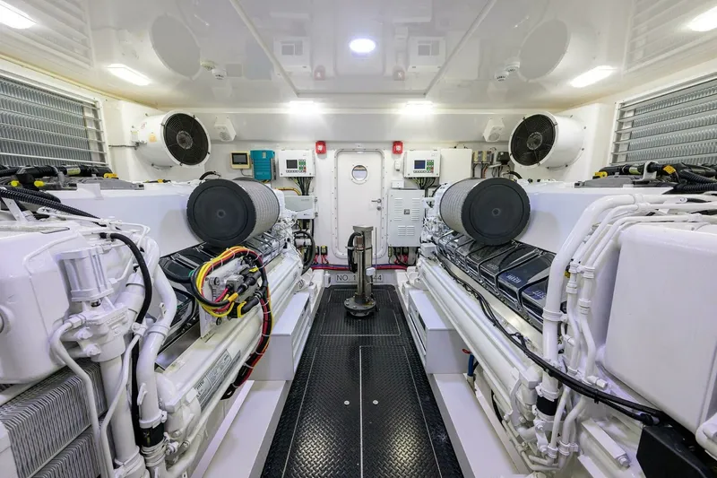 Slide: The Image of Viking 92 CHINA TIME - Engine Room 2020 Viking 92 Convertible CHINA TIME - 6888680