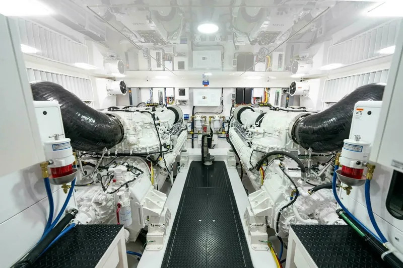 Slide: The Image of Viking 90 Convertible - Engine Room 2026 Viking 90 Convertible - 6888847