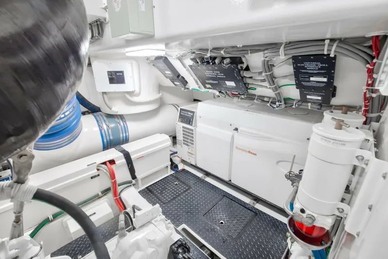 Slide: The Image of Viking 82 - Done Deal - Engine Room 2010 Viking 82 Convertible Done Deal - 6888983