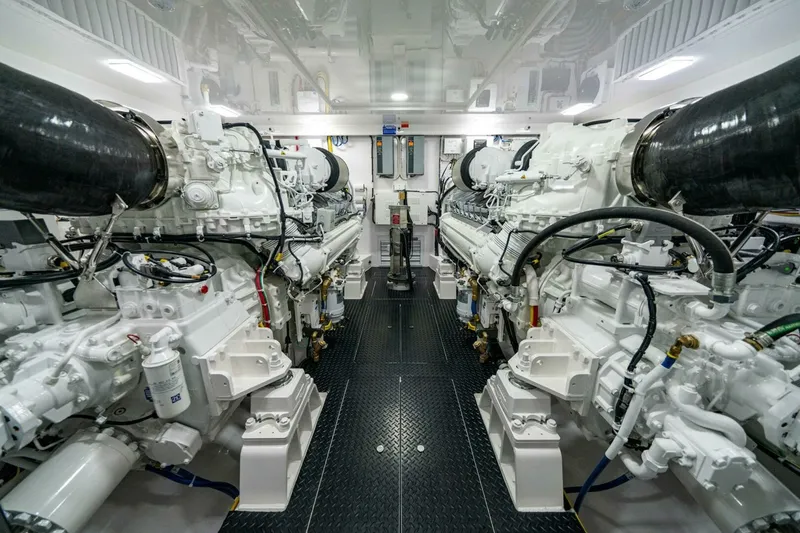 Slide: The Image of Viking 82 Convertible - Engine Room 2026 Viking 82 Convertible - 6889028