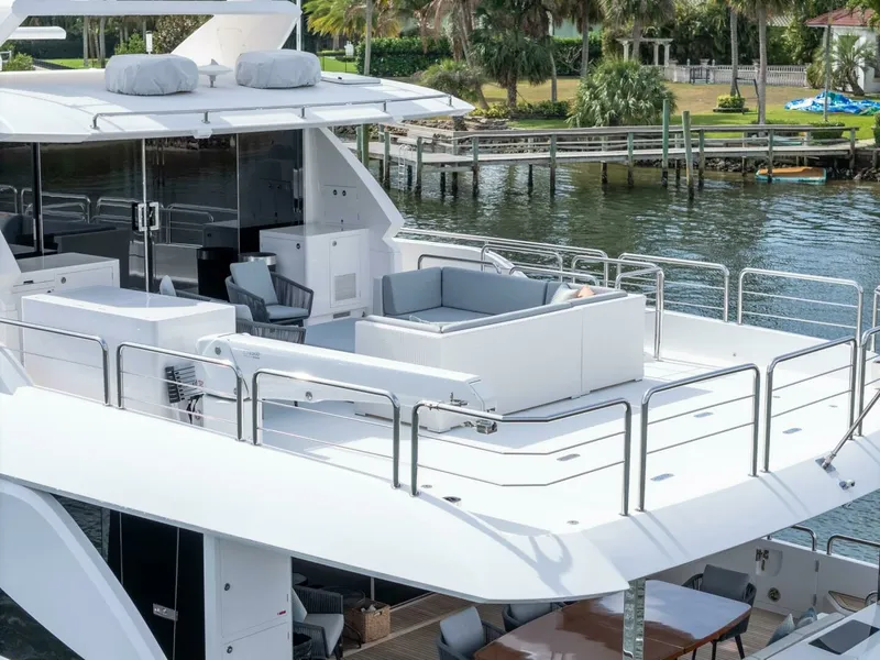 Slide: The Image of Horizon FD80 SHERI LYNN - Exterior Flybridge Aft 2023 Horizon 80
SHERI LYNN - 6889336