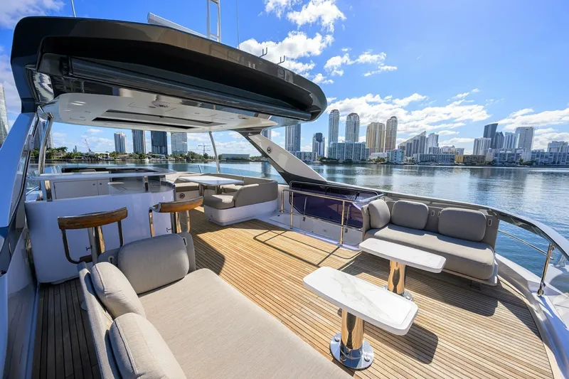 Slide: The Image of Azimut 78 - DT78 - Flybridge Aft Deck 2024 Azimut 78 Fly - DT78 - 6889497