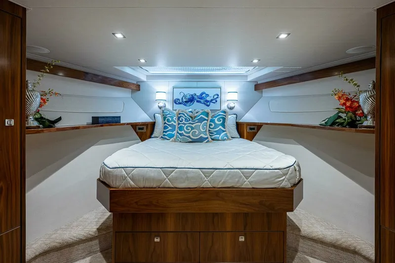 Slide: The Image of Viking 75 MIRAGE - Forward Stateroom 2017 Viking 75 Motoryacht MIRAGE - 6889796