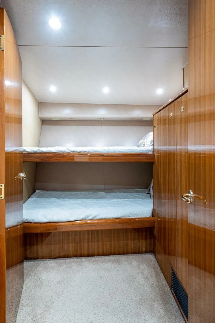 Slide: The Image of Guest Stateroom 2005 Viking 74 Convertible - Reel Estate - 6889875