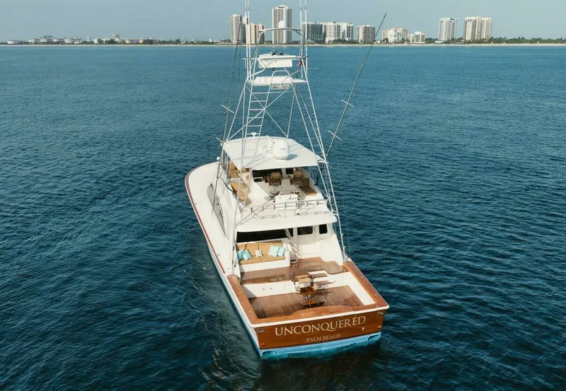 Slide: The Image of Ocean 73 UNCONQUERED - Aerial Profile 2005 Ocean 73 Super Sport UNCONQUERED - 6890037