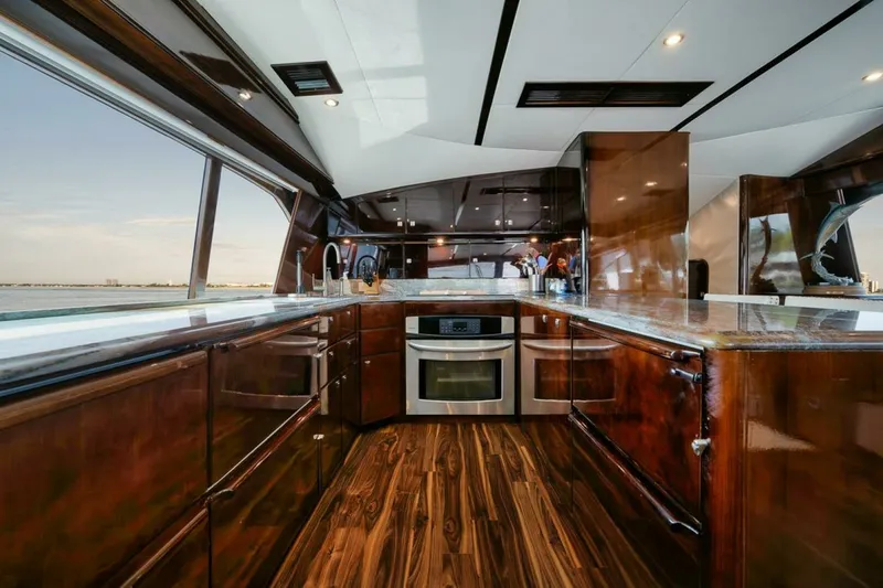 Slide: The Image of Ocean 73 UNCONQUERED - Galley 2005 Ocean 73 Super Sport UNCONQUERED - 6890010