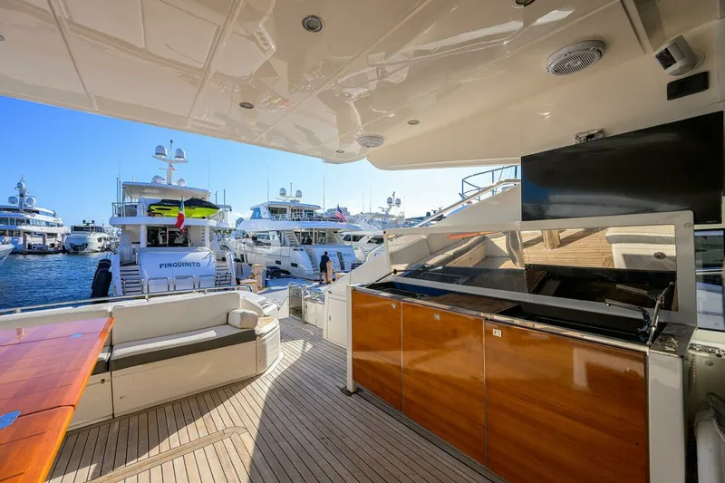 Slide: The Image of Princess 72 Policy Limits - Exterior Aft Deck 2013 Princess 72 V72 Express Policy Limits - 6890205